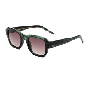 A.Kjaerbede Green Square Sunglasses